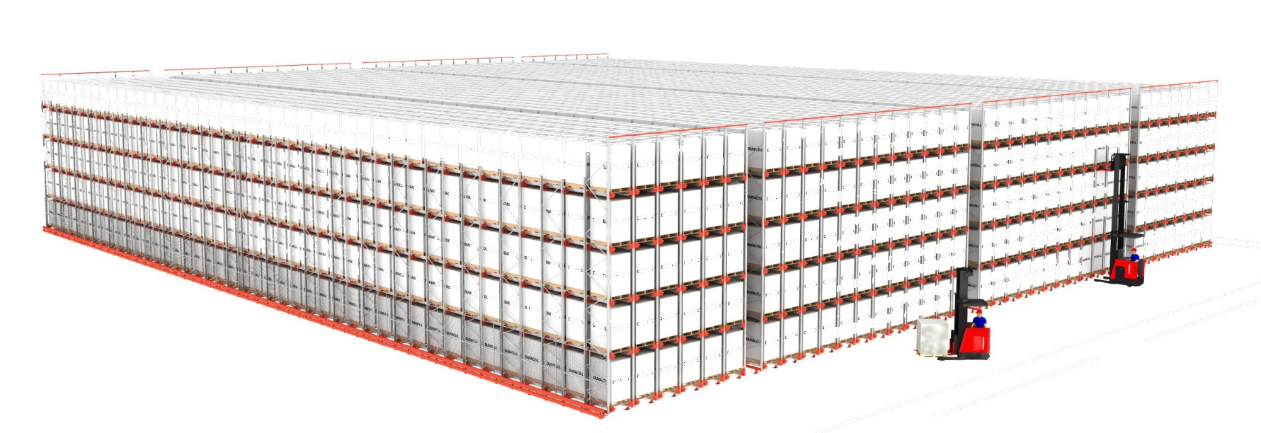 Radio Shuttle racking system